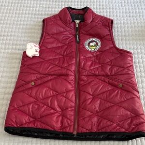 Ivory Ella Quilted Vest NWT